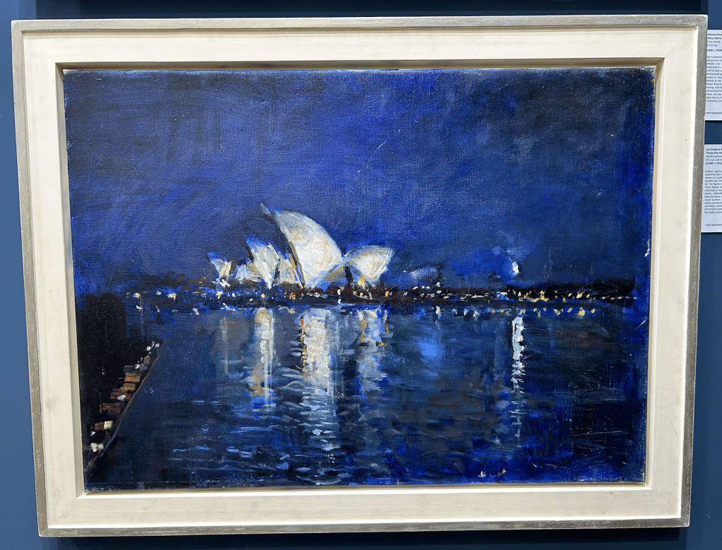 Telling The Night With Hues of Blue: “Sydney Opera House” by Anthony&nbsp;Eyton